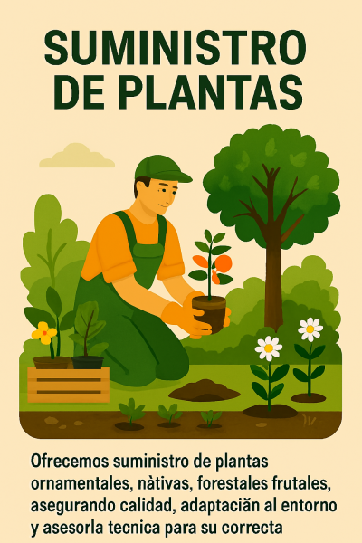 Suministro de Plantas